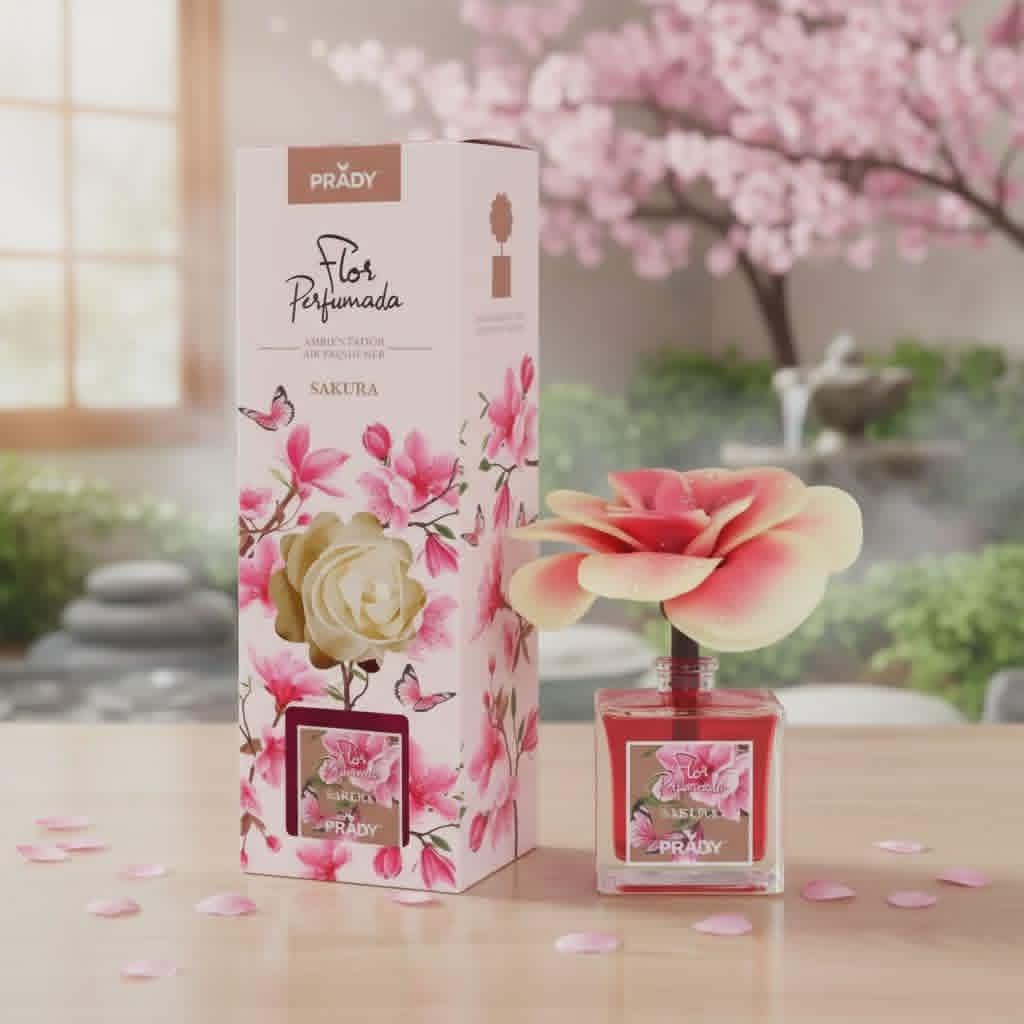 Fleur magique diffuseur de parfum  Sakura